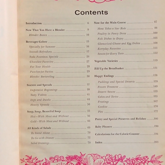 1969 Vintage Blender Cookbook, Retro 60s 70s  Kitchen Decor, Cottagecore Farm - Picture 7 of 12